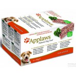 Applaws набор для собак "Индейка, говядина, океаническая рыба", 5шт.x150г, Dog Pate MP Fresh Selection-Turkey, beef, ocean fish
